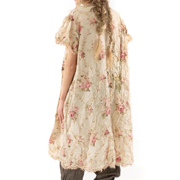Magnolia Pearl Dresses & Skirts - Magnolia Pearl Floral Ada Lovelace Dress in Cottagebird